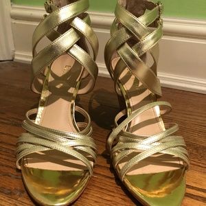 Enzo Angiolini Strappy Wedges